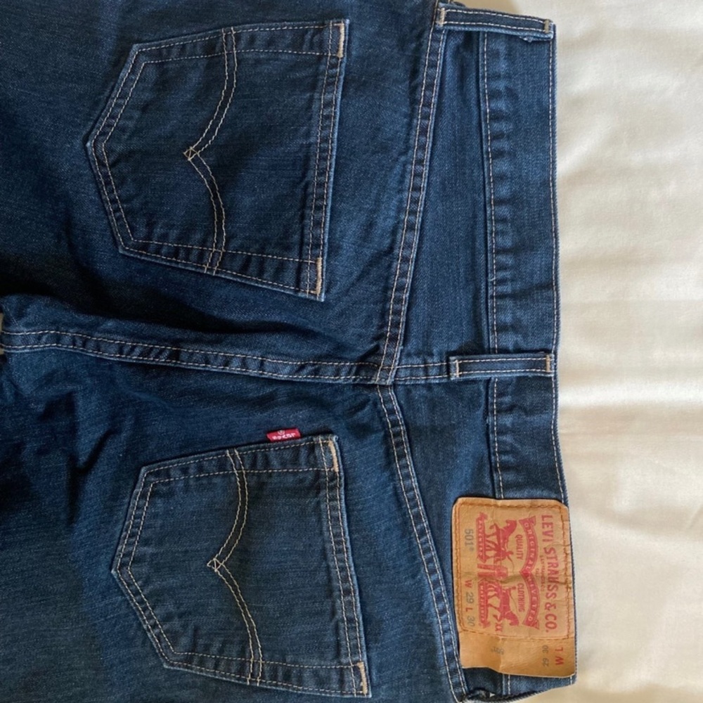 Blue 501 Levi Jeans